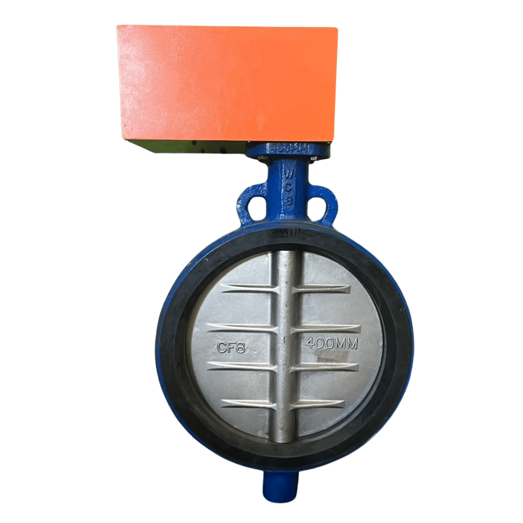 16 inch butterfly valve with electric actuator