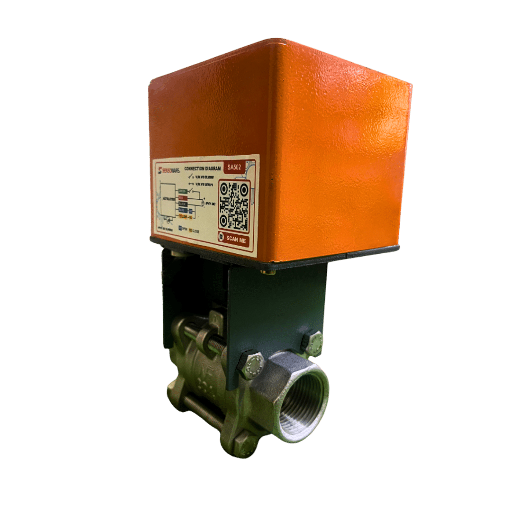 electric actuated ball valve ss304 screwed end