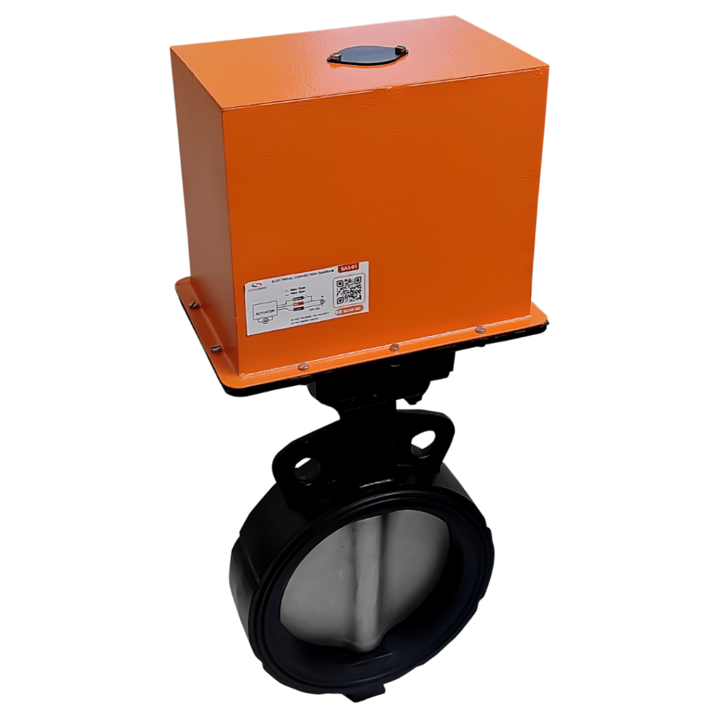 electric actuated butterfly valves 150mm