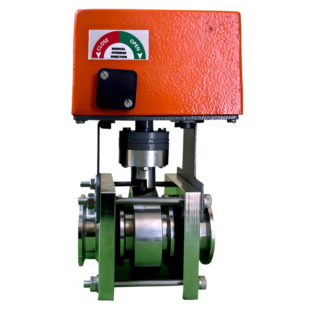 electric actuated sanitary butterfly valve 40mm