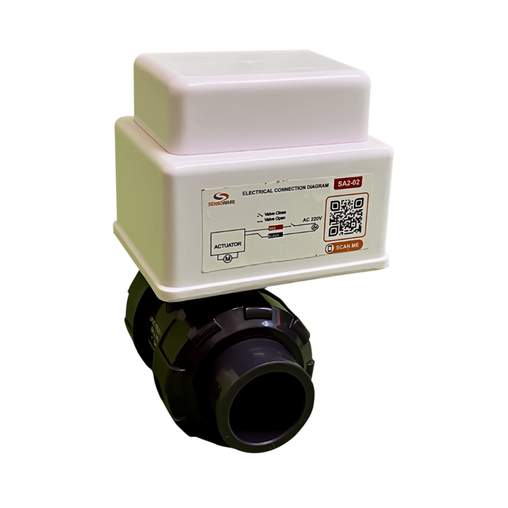 electric actuator ball valve upvc 25mm