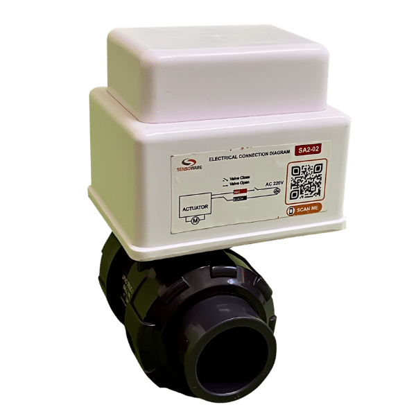 electric actuator ball valve upvc 25mm