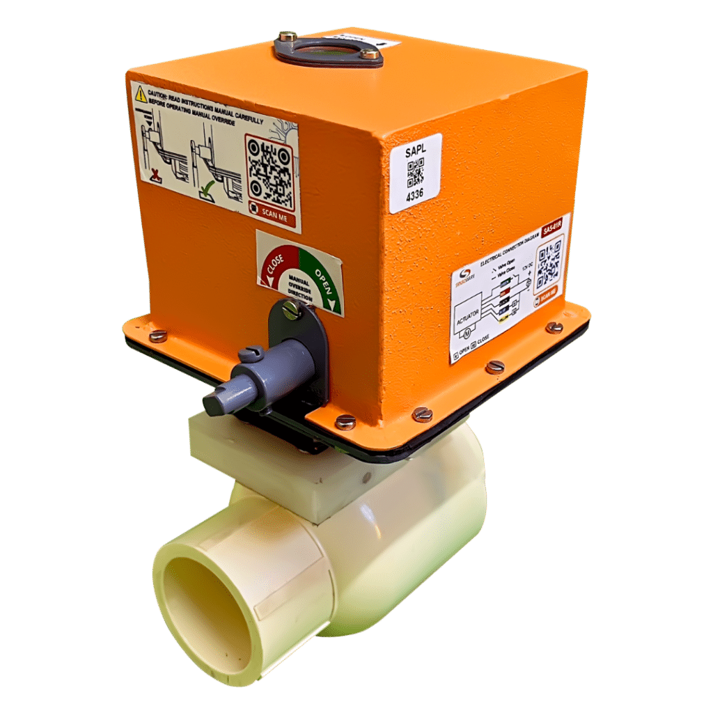 Motorized Ball Valve CPVC 50mm 2 inch