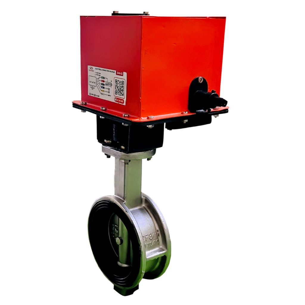 electric butterfly valve stainless steel ss304