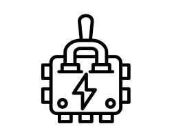 electric switchgear icon
