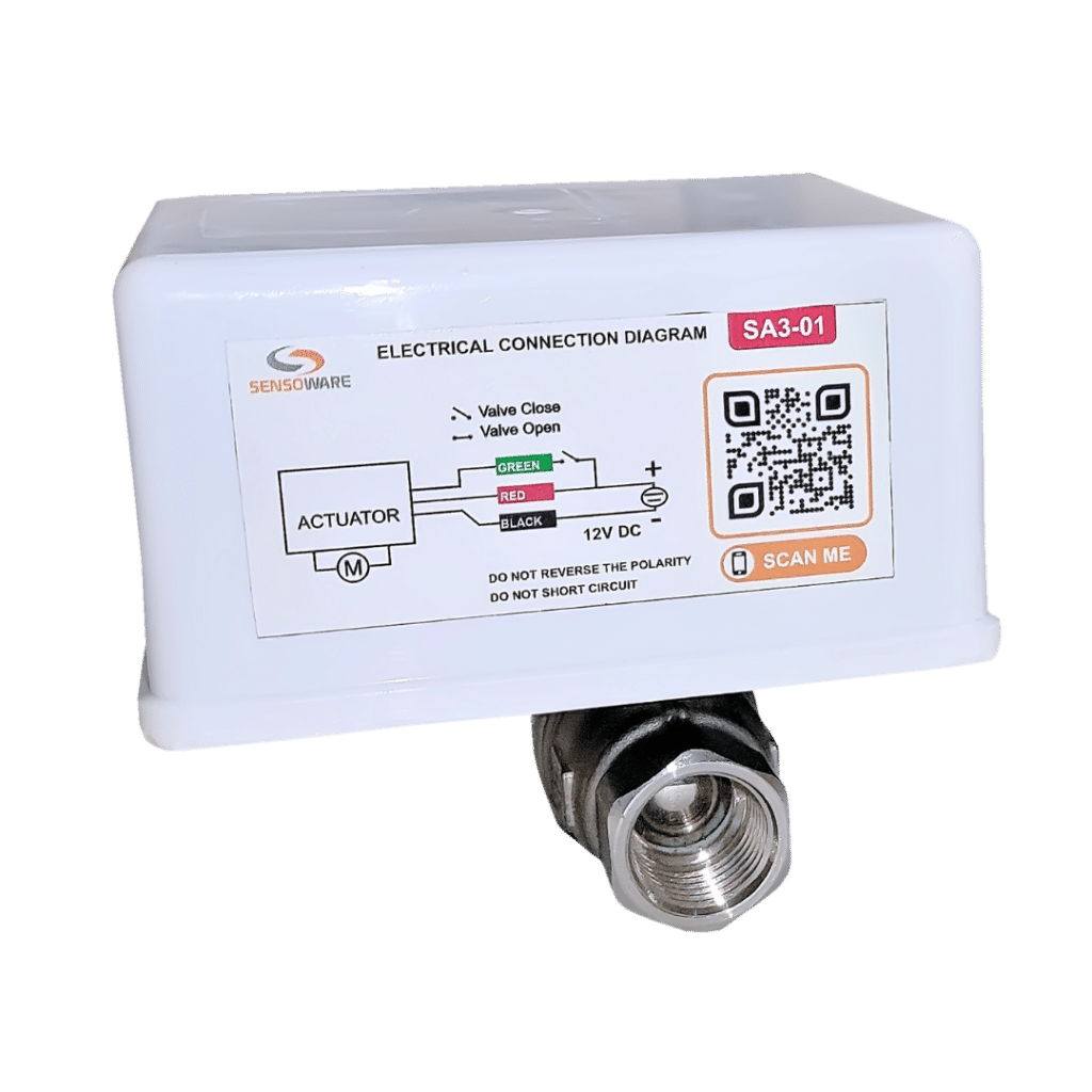 motorized valve ss actuated valve 15mm