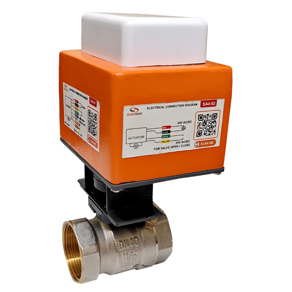 rotary actuated ball valves 40mm