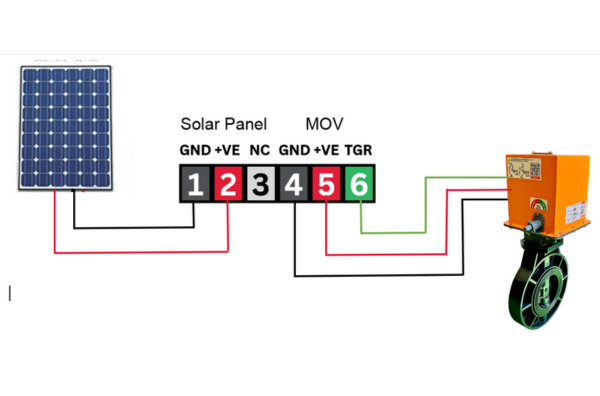 solar timer valve wiring