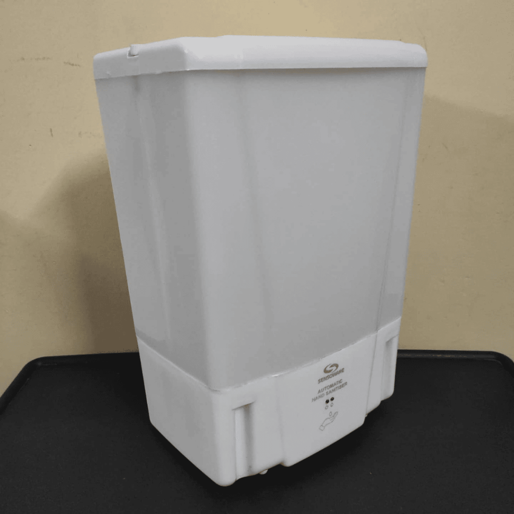 touchfree plastic sanitizer dispenser
